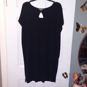 Lilla P Classic Black Tunic Top